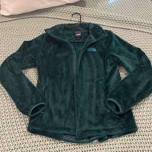 Perfect Condition! Beautiful green Adult small North Face Jacket